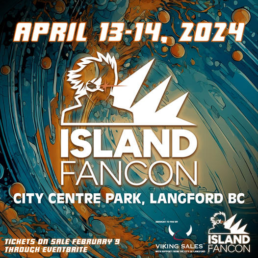 Island FanCon 2024 Event Poster